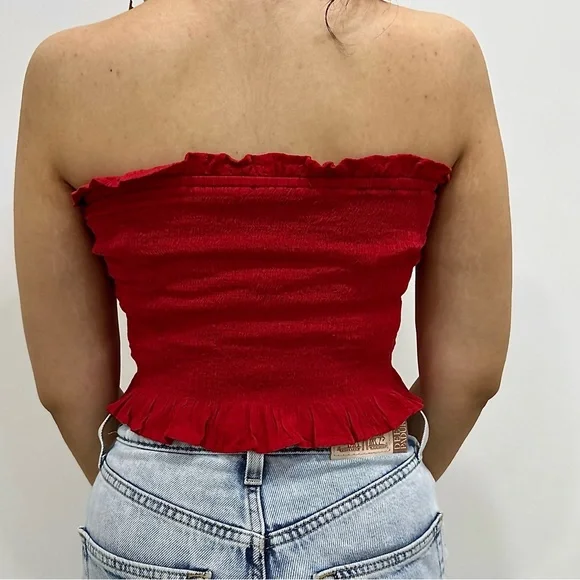 red american eagle ourfitter top - Picture 3 of 6